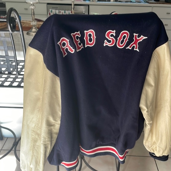 RedSox leather jacket - Picture 1 of 5